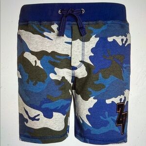 Zadig & Voltaire Blue Camouflage Swim Trunks